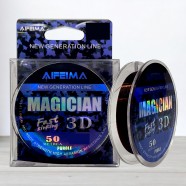 Волосінь Feima Magician 3D Purole, 50м, 0,12мм